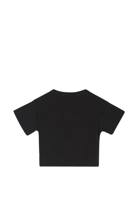 T-shirt crop con logo GCDS KIDS | C1GJQC573T103999B